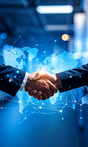 Global Business Handshake Partnership in UAE